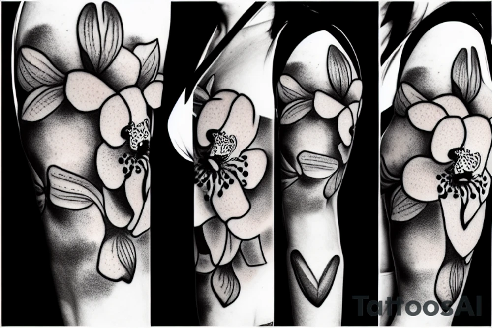 Orchid, survivor tattoo idea