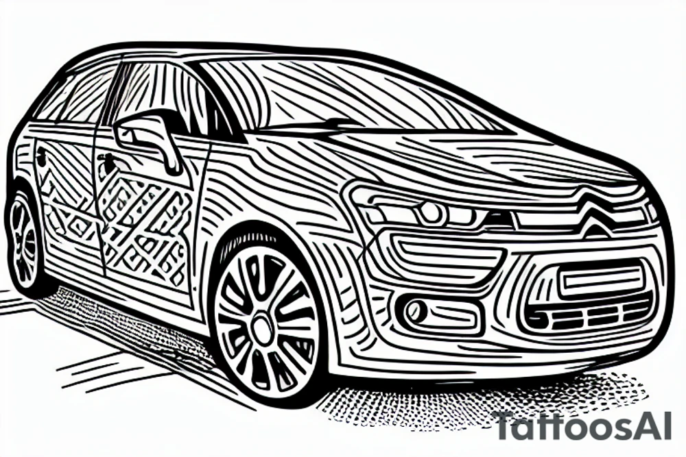 Citroen c4 tattoo idea