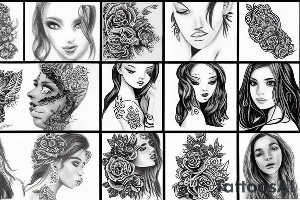 Angile Girl tattoo idea