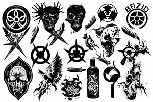 Biohazard tattoo idea