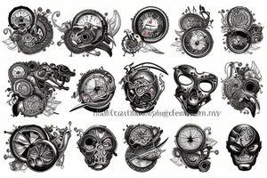 Tireshop tattoo idea