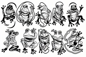 Frog hokage tattoo idea