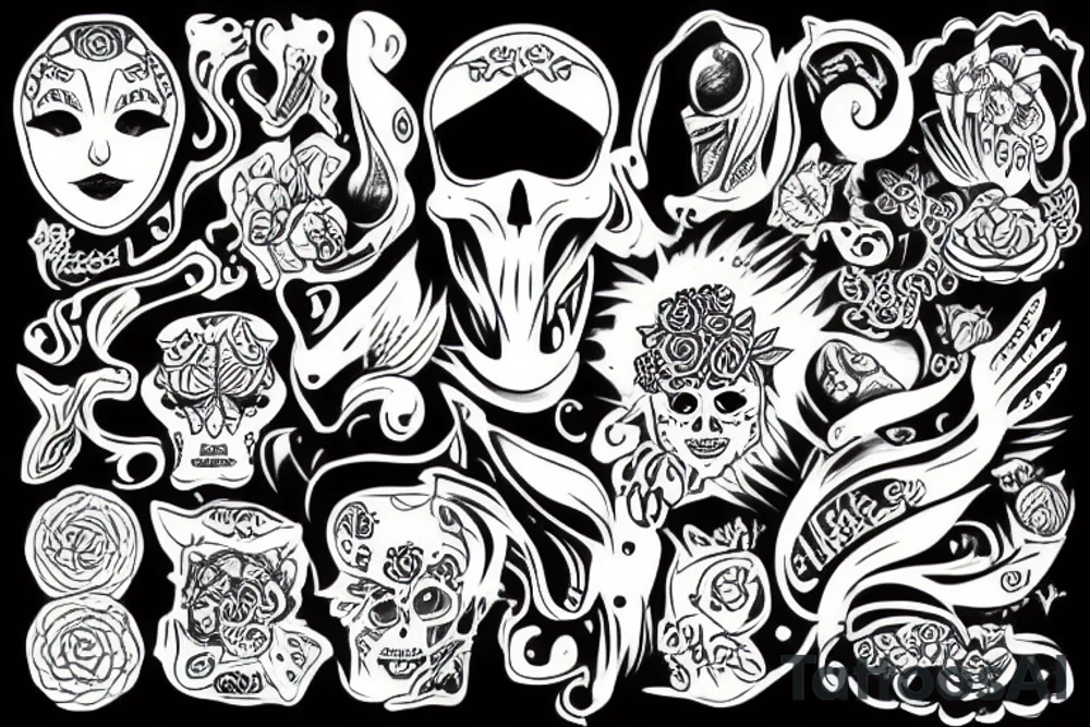 Kitcune mack tattoo idea
