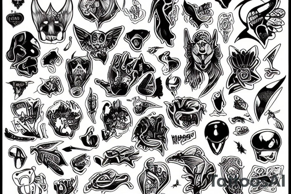 Kitcune masck tattoo idea