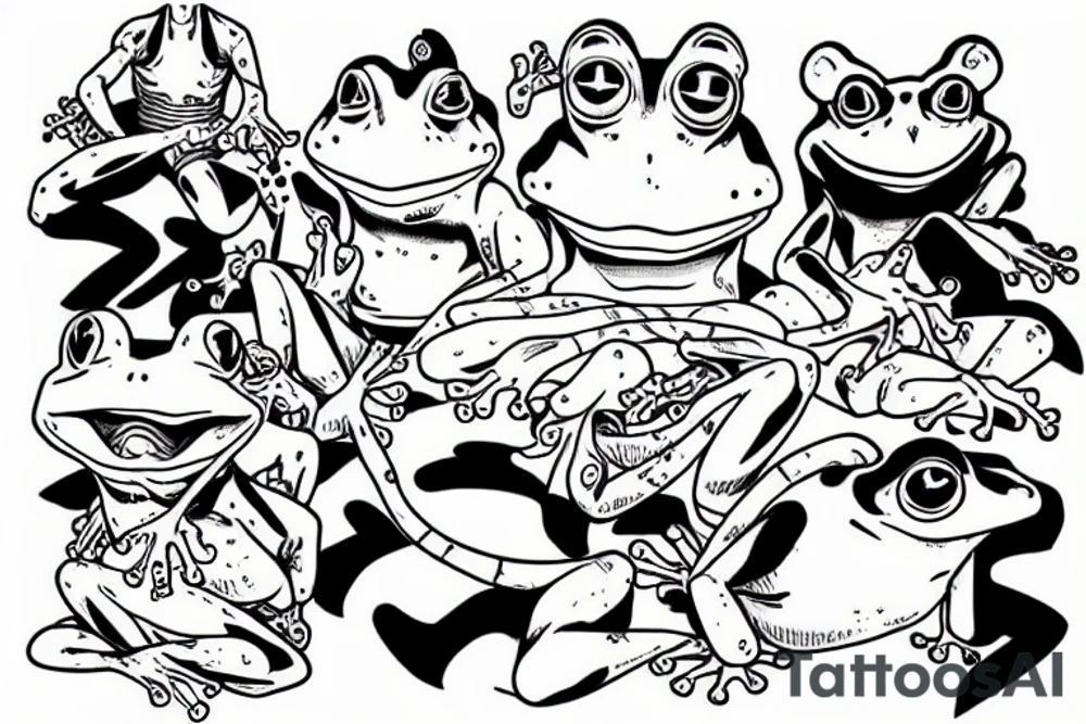 Frog naruto tattoo idea