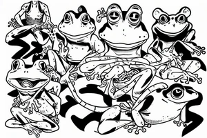 Frog naruto tattoo idea