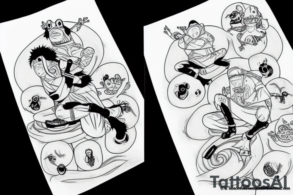 Frog naruto tattoo idea