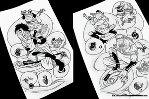 Frog naruto tattoo idea