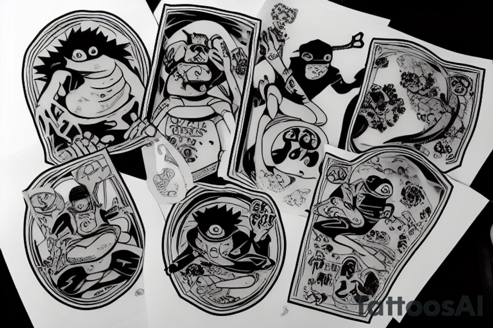 Frog naruto tattoo idea