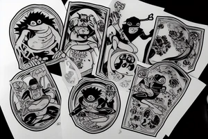 Frog naruto tattoo idea