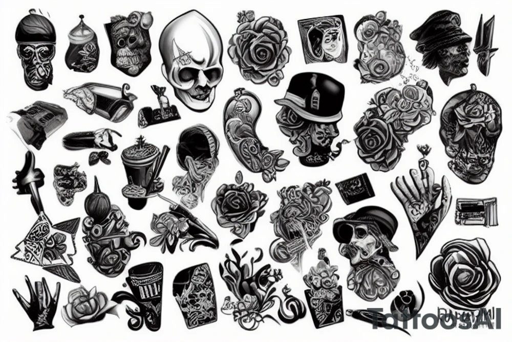 Клавиатура tattoo idea