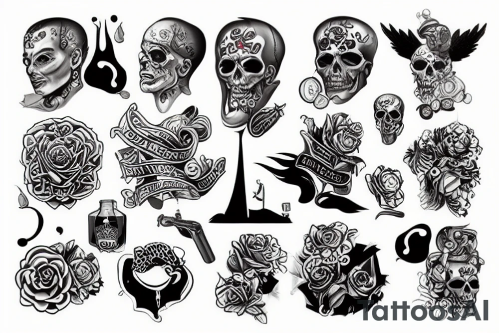 Клавиатура tattoo idea
