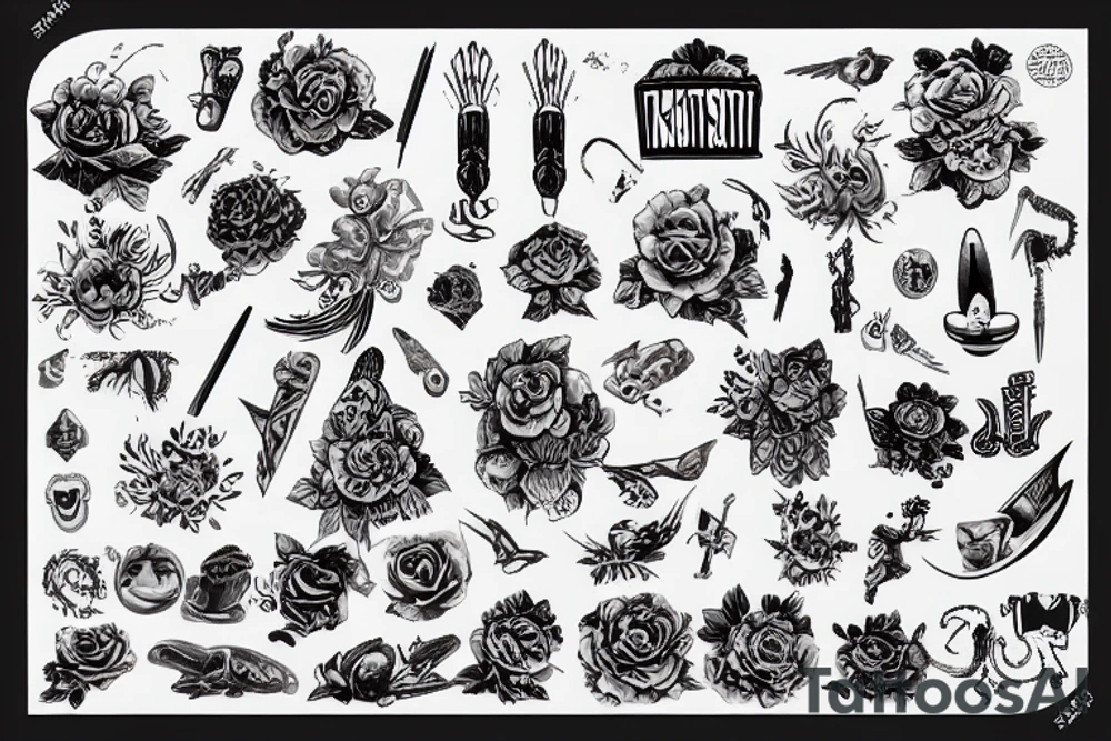 Компьютер tattoo idea
