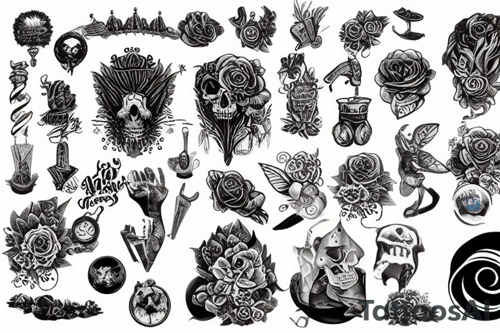 Компьютер tattoo idea
