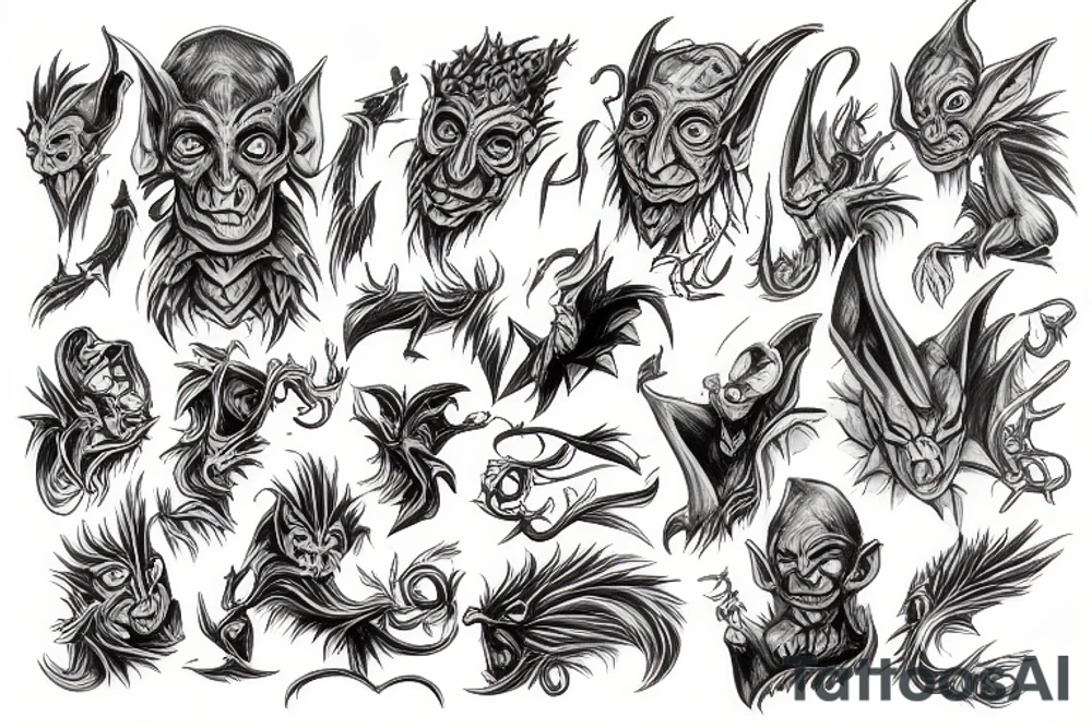 goblin mysticism tattoo idea