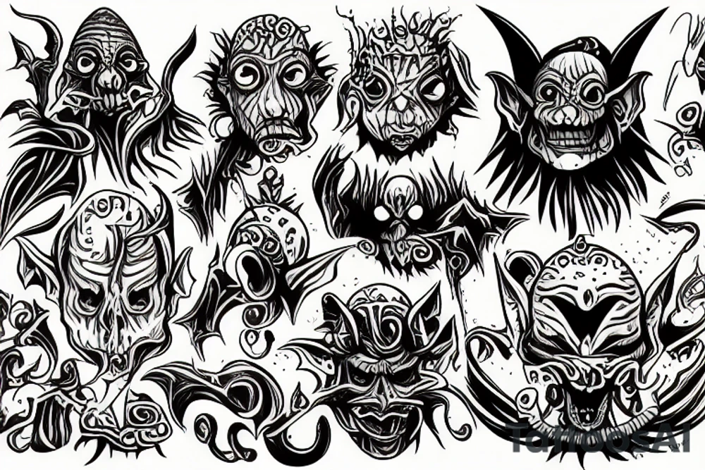 goblin mysticism tattoo idea
