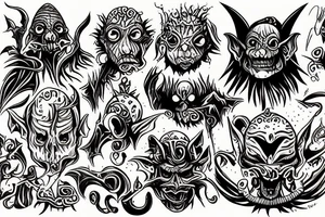 goblin mysticism tattoo idea