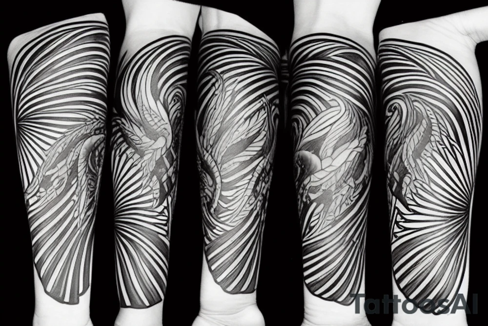 Phoenix tattoo idea