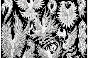 Phoenix tattoo idea