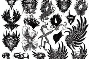 Phoenix tattoo idea