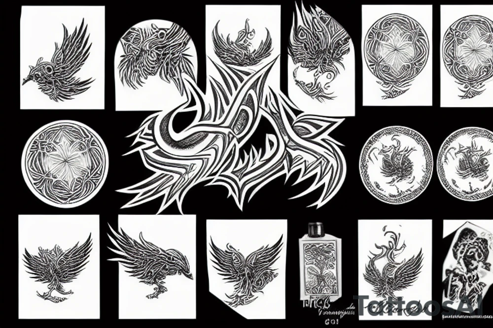 Phoenix tattoo idea