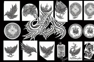 Phoenix tattoo idea