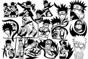 naruto tattoo idea