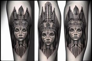 Indian Totem tattoo idea
