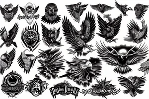 Eagle of death tattoo idea