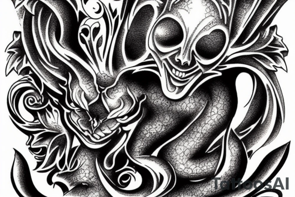 gargoyle tattoo idea