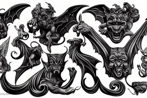 gargoyle tattoo idea