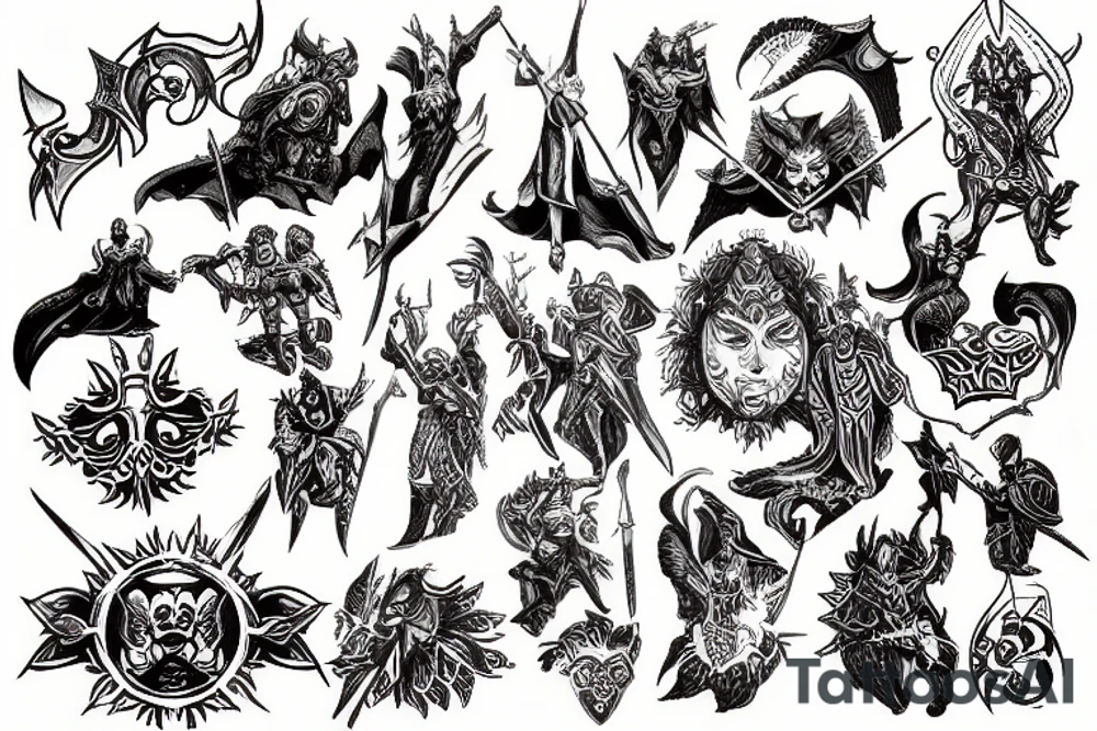 Heroes of might and magic tattoo idea