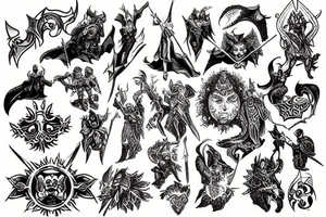 Heroes of might and magic tattoo idea