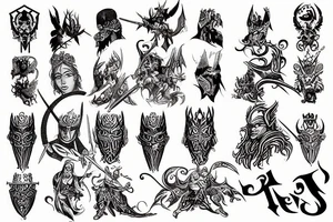 Heroes of might and magic tattoo idea