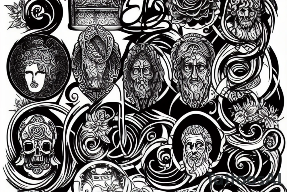 stoicism tattoo idea