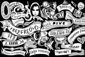 crazy friends love friendship tattoo idea