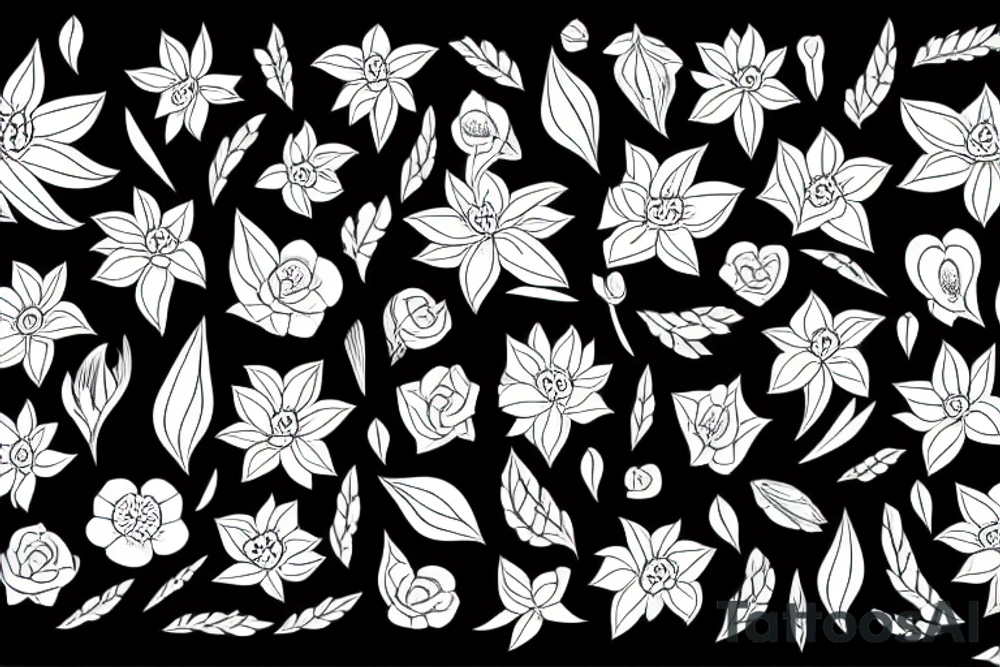 lily flower, 
Survivor
Warrior
depression tattoo idea