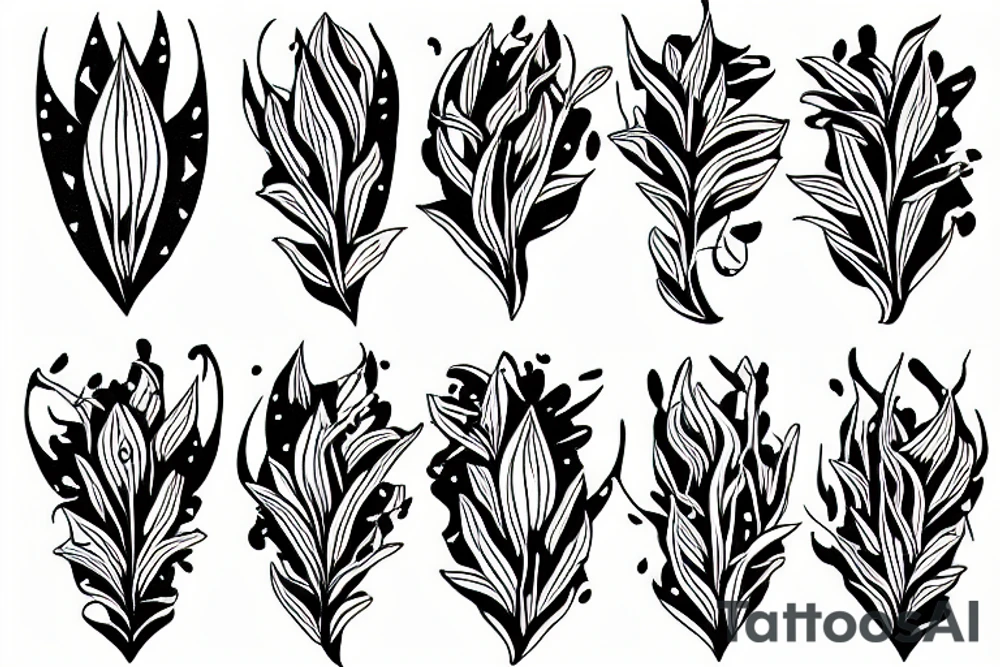 lily flower, 
Survivor
Warrior
depression tattoo idea