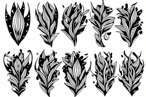lily flower, 
Survivor
Warrior
depression tattoo idea