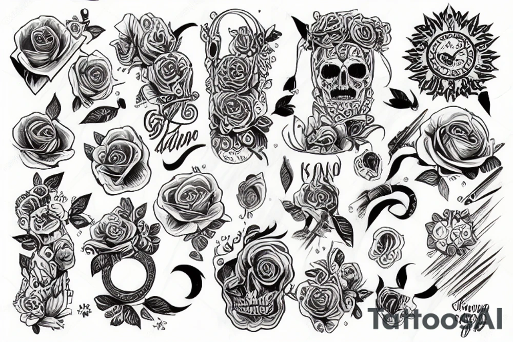 Сон бога tattoo idea