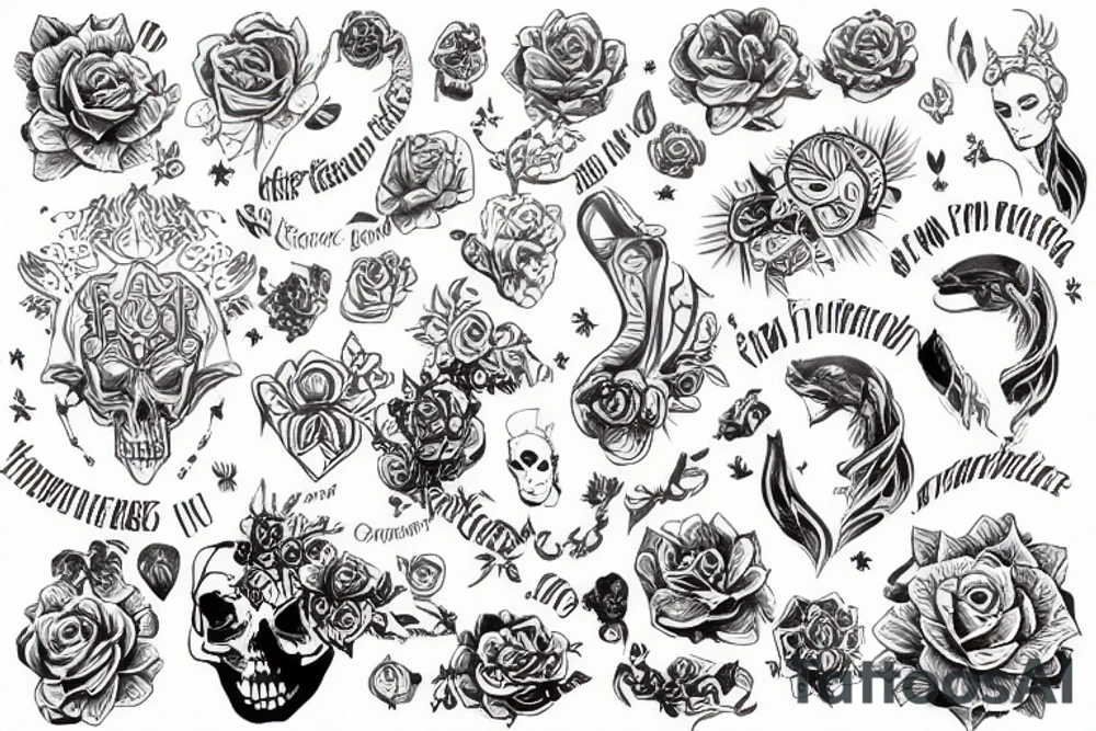 Сон бога tattoo idea