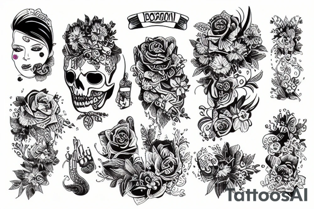 Сон бога tattoo idea