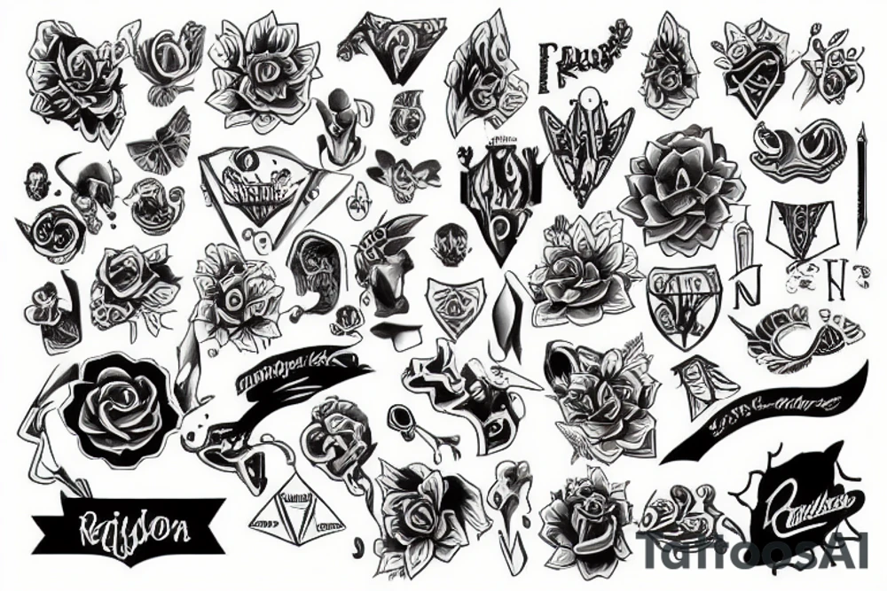 random tattoo tattoo idea