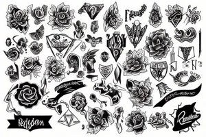 random tattoo tattoo idea