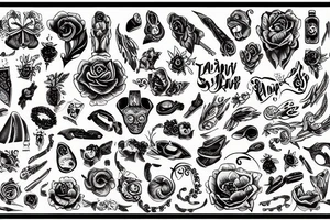 random tattoo tattoo idea