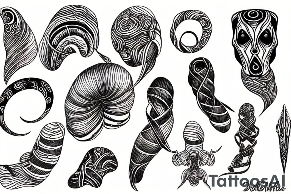 infinity dune tattoo idea