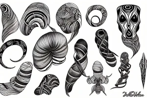 infinity dune tattoo idea