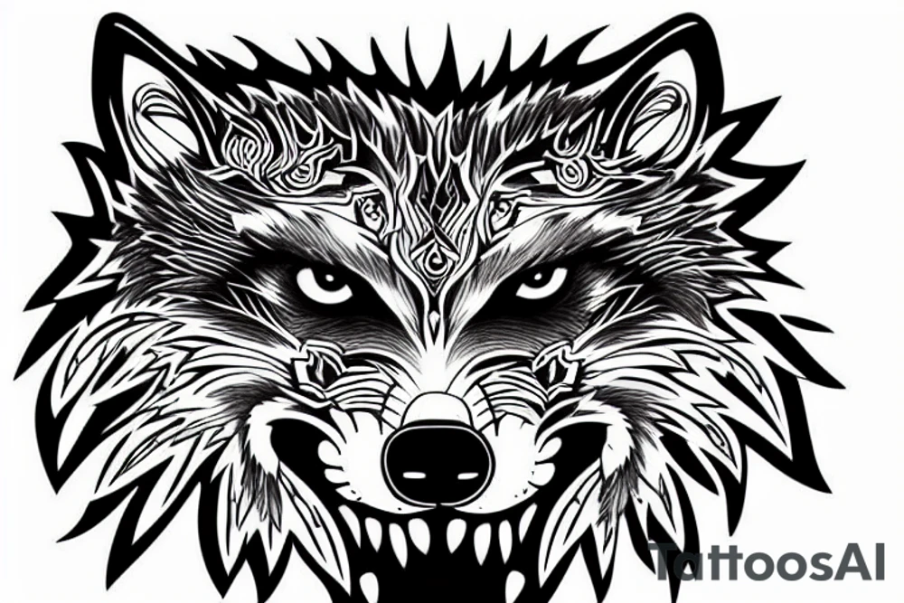 Brotherhood of the wolf, wolf, soul of the wolf tattoo idea