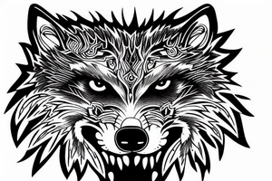Brotherhood of the wolf, wolf, soul of the wolf tattoo idea