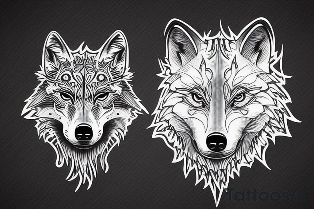 wolf, soul of the wolf tattoo idea